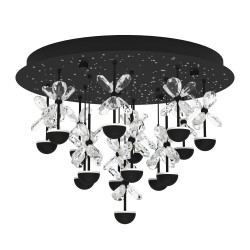 LUBINIS LED ŠVIESTUVAS PIANOPOLI D50 27W JUODAS