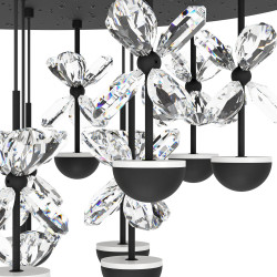 LUBINIS LED ŠVIESTUVAS PIANOPOLI D50 27W JUODAS pigiau