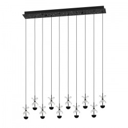 PAKABINAMAS LED ŠVIESTUVAS PIANOPOLI L87 23W JUODAS