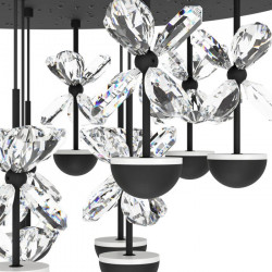 PAKABINAMAS LED ŠVIESTUVAS PIANOPOLI L87 23W JUODAS pigiau