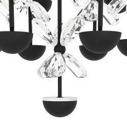 PAKABINAMAS LED ŠVIESTUVAS PIANOPOLI D50 27W JUODAS internetu