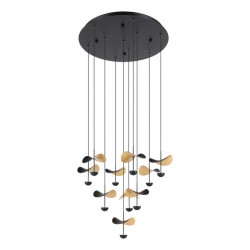 PAKABINAMAS LED ŠVIESTUVAS DRACERA D58 23W JUODAS | AUKSO SPALVOS