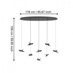 PAKABINAMAS LED ŠVIESTUVAS PARATEBUENO L116 33,6W JUODAS internetu
