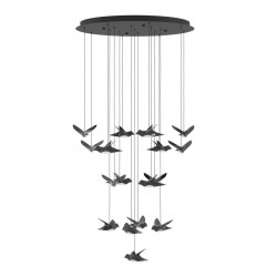 PAKABINAMAS LED ŠVIESTUVAS PARATEBUENO D78 51W JUODAS kaina