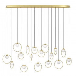 PAKABINAMAS LED ŠVIESTUVAS PORTOCOLOM L148 51W AUKSO SPALVOS kaina