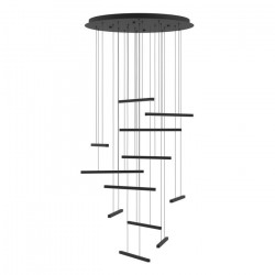 PAKABINAMAS LED ŠVIESTUVAS LINDOZA D78 100W JUODAS kaina