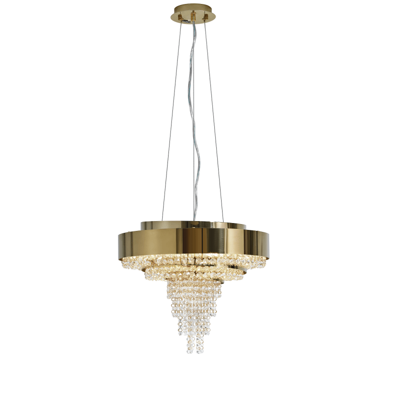 PAKABINAMAS ŠVIESTUVAS K-LIGHTING BACO D40 AUKSO SPALVOS 018225D40G