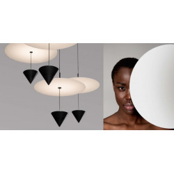 PAKABINAMAS LED ŠVIESTUVAS STRALUNATA D40 16,8W JUODAS kaina