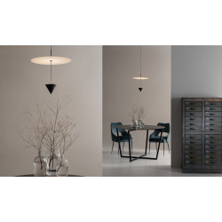 PAKABINAMAS LED ŠVIESTUVAS STRALUNATA D40 16,8W JUODAS pristatymas