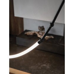 PAKABINAMAS LED ŠVIESTUVAS LEDA 14,4W JUODAS kaina