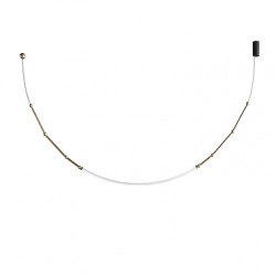 PAKABINAMAS LED ŠVIESTUVAS LEDA 14,4W BRONZOS SPALVOS