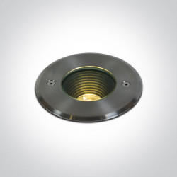ĮLEIDŽIAMAS LED ŠVIESTUVAS 69070A/W 3,5W ALIUMINIO SPALVOS