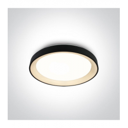 LUBINIS LED ŠVIESTUVAS PLAFO CCT 62130L/B/V 30W D37,5 JUODAS pigiau