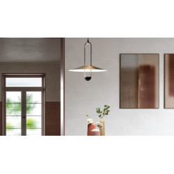 PAKABINAMAS LED ŠVIESTUVAS LUPPITER D55 H59 13,6W AUKSO SPALVOS pigiau