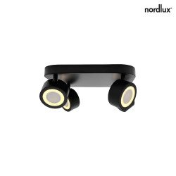 Lubinis LED šviestuvas Clyde 4-spot 14W juodas pigiau