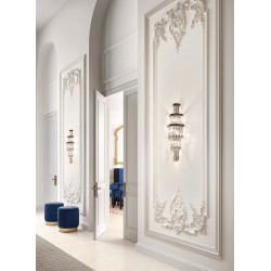 SIENINIS ŠVIESTUVAS PALLADIO H70 JUODAS