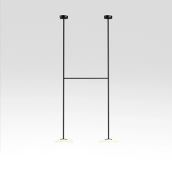 PAKABINAMAS LED ŠVIESTUVAS IHANA L99 H200 15,2W JUODAS