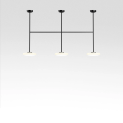 PAKABINAMAS LED ŠVIESTUVAS IHANA L168 H80 22,8W JUODAS
