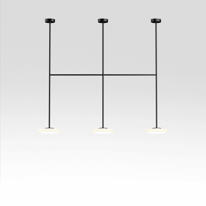 PAKABINAMAS LED ŠVIESTUVAS MARSET IHANA L168 H100 22,8W JUODAS A709-006-39-18/30K