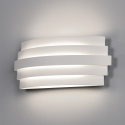 Sieninis LED šviestuvas Luxur 20W BALTAS kaina