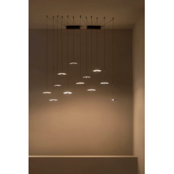 PAKABINAMAS LED ŠVIESTUVAS GINGER 3 15W TAMSIAI RUDAS pristatymas