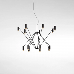 PAKABINAMAS LED ŠVIESTUVAS THE W 110W JUODAS | BALTAS pigiau