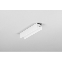 LED PROFILIS COZY12 C/U1 PAVIRŠINIS, 2M, BALTAS kaina