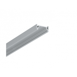 LED PROFILIS SURFACE10.V2 BC/U PAVIRŠINIS, 2M, ANODUOTAS ALIUMINIS