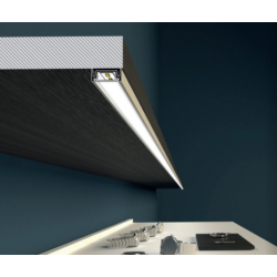 LED PROFILIS SURFACE10.V2 BC/U PAVIRŠINIS, 2M, BALTAS internetu