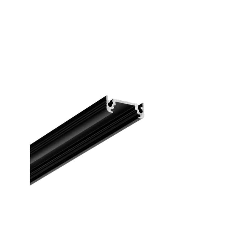 LED PROFILIS TOPMET SURFACE14.V2 EE7F/Y PAVIRŠINIS, 2M, JUODAS K4000221