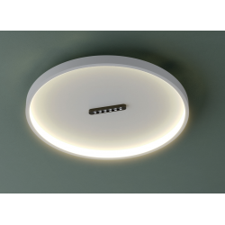 lubinis LED šviestuvas BUTTON 37W D42 baltas dimeriuojamas kaina