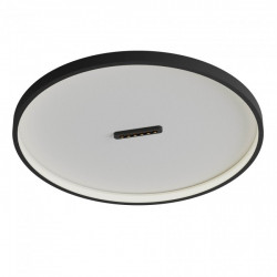 lubinis LED šviestuvas BUTTON 52W D61 juodas dimeriuojamas