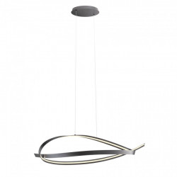 Pakabinamas LED šviestuvas IMPULS 38W juodas STEP DIM