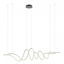 Pakabinamas LED šviestuvas IMPULS 68W JUODAS STEP DIM