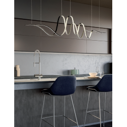 Pakabinamas LED šviestuvas IMPULS 68W aukso spalvos STEP DIM pigiau
