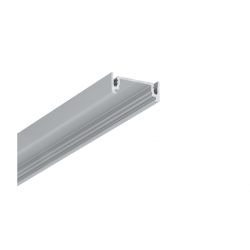 LED PROFILIS SURFACE14.V2 EE7F/Y PAVIRŠINIS, 2M, ANODUOTAS ALIUMINIS