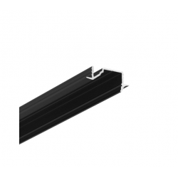 LED PROFILIS DIAGONAL10 C ĮLEIDŽIAMAS, 2M, JUODAS