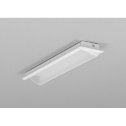 LED PROFILIS DIAGONAL10 C ĮLEIDŽIAMAS, 2M, BALTAS pigiau