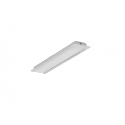 LED PROFILIS GROOVE10.V2 A1C/U ĮLEIDŽIAMAS, 2M, ANODUOTAS ALIUMINIS pigiau