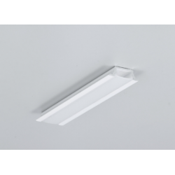 LED PROFILIS GROOVE10.V2 A1C/U ĮLEIDŽIAMAS, 2M, BALTAS kaina