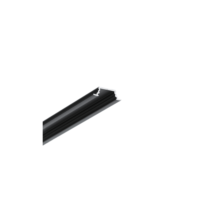 LED PROFILIS TOPMET GROOVE10.V2 A1C/U ĮLEIDŽIAMAS, 2M, JUODAS K5000221