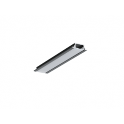 LED PROFILIS GROOVE10.V2 A1C/U ĮLEIDŽIAMAS, 2M, JUODAS kaina