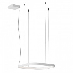 Pakabinamas LED šviestuvas ORION square 40W 50x50 CCT baltas dimeriuojamas