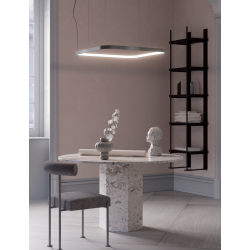 Pakabinamas LED šviestuvas ORION square 40W 50x50 CCT baltas dimeriuojamas pigiau