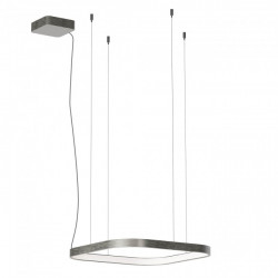 Pakabinamas LED šviestuvas ORION square 40W 50x50 CCT nikelio spalvos DALI