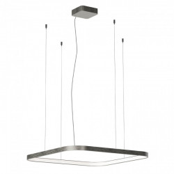 Pakabinamas LED šviestuvas ORION square 58W 75x75 CCT nikelio spalvos DALI pigiau