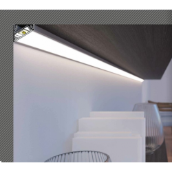 LED PROFILIS CORNER10.V2 A1C/U1 KAMPINIS, 1M, ALIUMINIS atsiliepimai