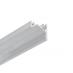 LED PROFILIS CORNER12.V2 EF/U KAMPINIS, 1M, ALIUMINIS