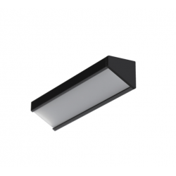 LED PROFILIS CORNER12.V2 EF/U KAMPINIS, 2M, JUODAS pigiau