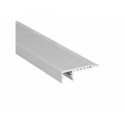 LAIPTŲ PAKOPŲ LED PROFILIS UP-MINI10 A, 2M, ANODUOTAS ALIUMINIS